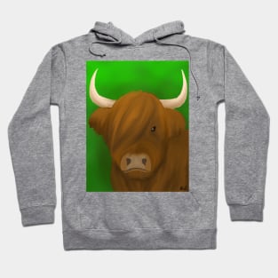 Highland coo Hoodie